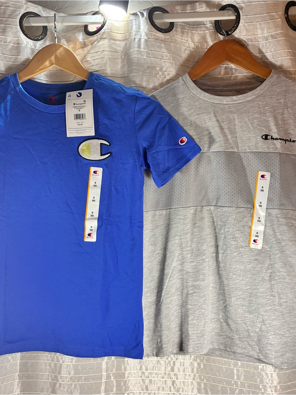 Champion Boy’s Blue Logo T-Shirt 2-pack
